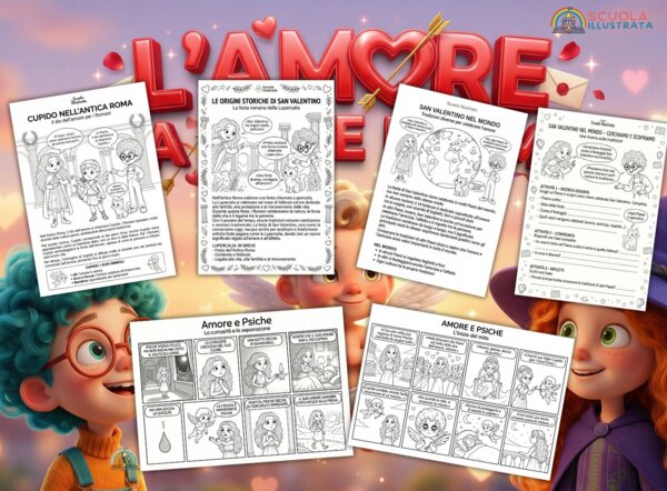 San Valentino – Schede Didattiche + Fumetto