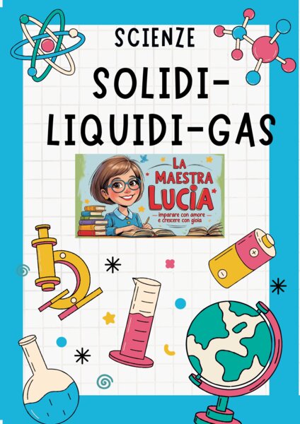 CLASSIFICAZIONE STATO SOLIDO-LIQUIDO-GASSOSO