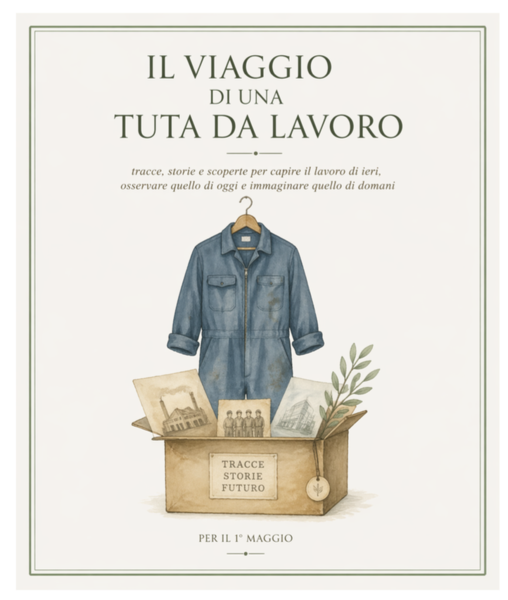 Il viaggio di una tuta da lavoro tracce, storie e scoperte per capire il lavoro di ieri, osservare quello di oggi e immaginare quello di domani