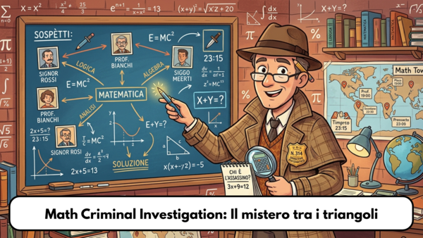 "Math Criminal Investigation: Il mistero tra i  triangoli"