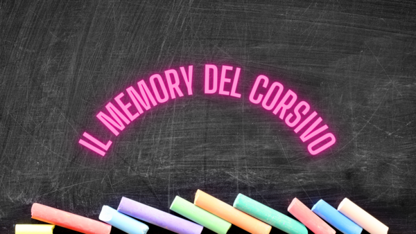 Il memory del corsivo