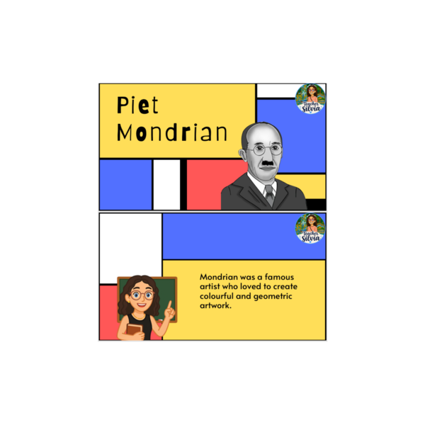 Presentazione - "Mondrian" in lingua inglese - classe 1^ e 2^