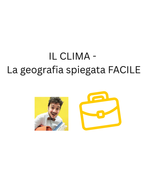 IL CLIMA - La geografia spiegata FACILE