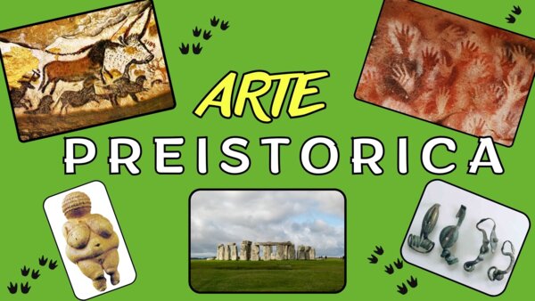 ARTE PREISTORICA - La storia dell'arte - video lezione sintetica