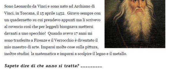 Matematica con Leonardo da Vinci