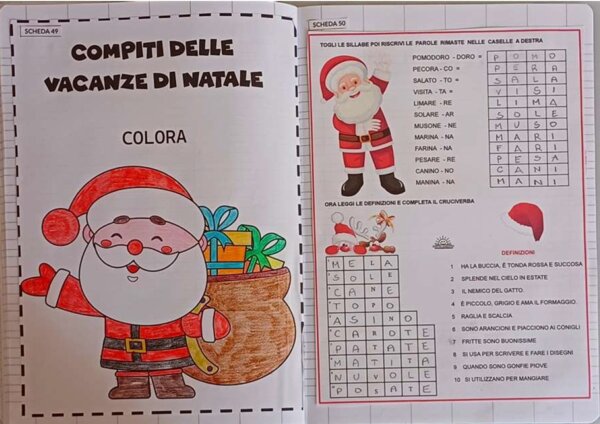 Quadernone classe prima “Le 5 gemelline” secondo bimestre