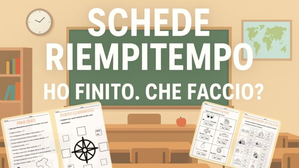 Schede riempitempo terza elementare