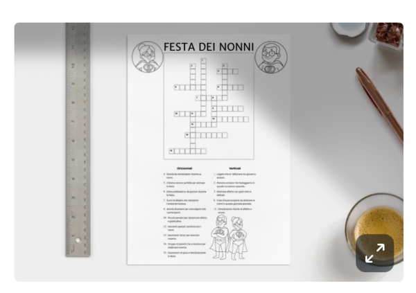 CRUCIVERBA SUI NONNI