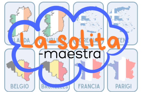 Memory stati europei e capitali- flahcards da stampare
