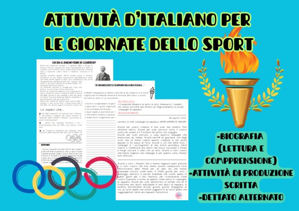 Giornate dello sport a scuola