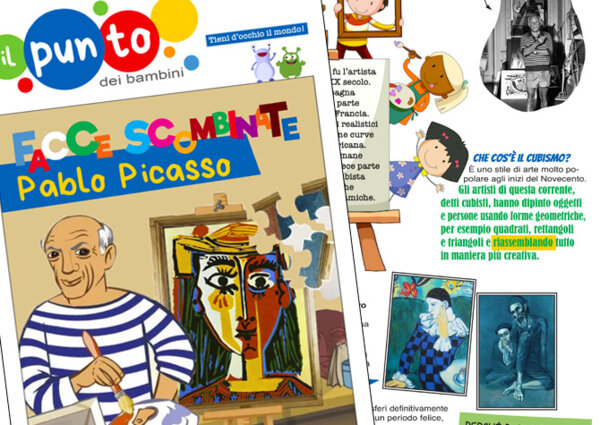 Picasso spiegato ai bambini