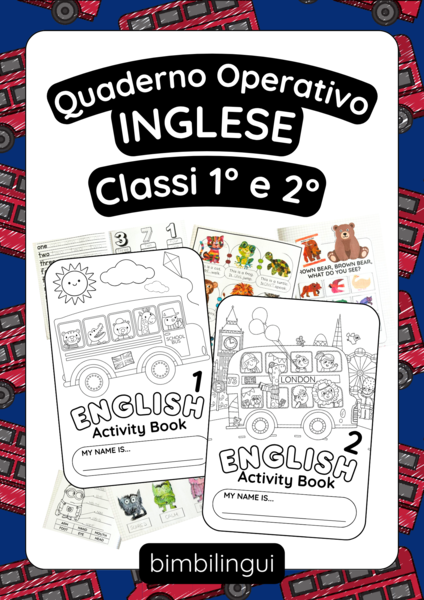 QUADERNO OPERATIVO INGLESE 1 e 2 - Prima e Seconda Primaria