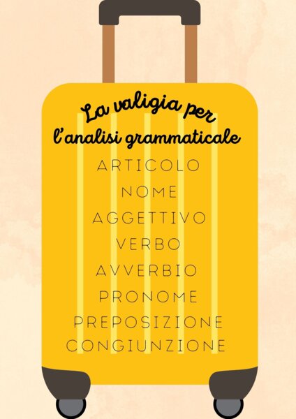 La valigia per l'analisi grammaticale