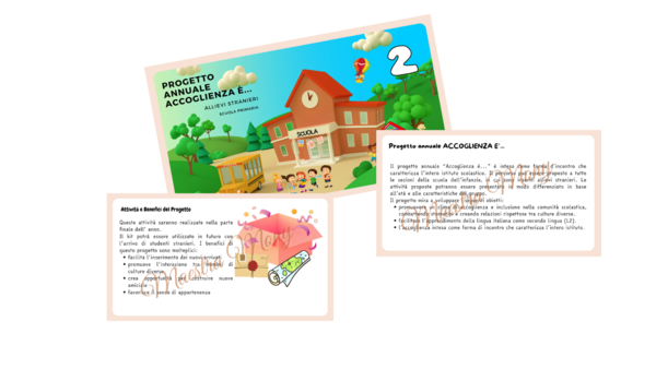 "Accoglienza è"... progetto annuale per allievi stranieri alla scuola primaria
