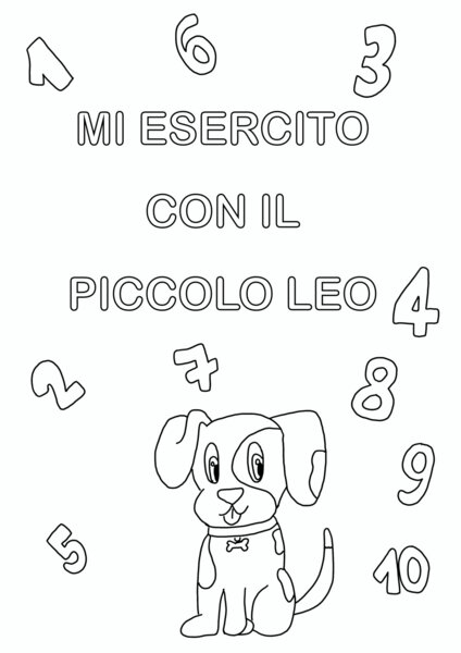 Mi esercito con il piccolo Leo