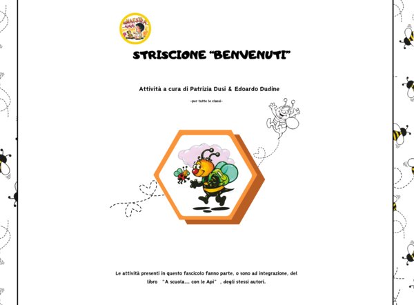 STRISCIONE "BENVENUTI" -API-