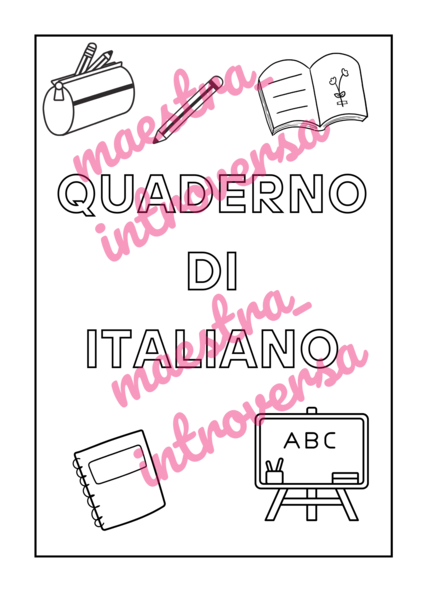 Copertine per i quaderni