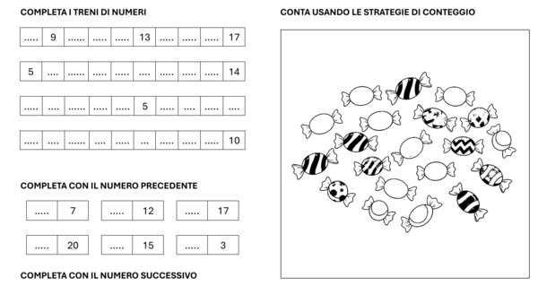 esercizi semplici classe prima