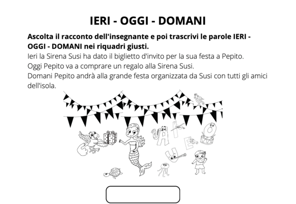 IERI - OGGI - DOMANI