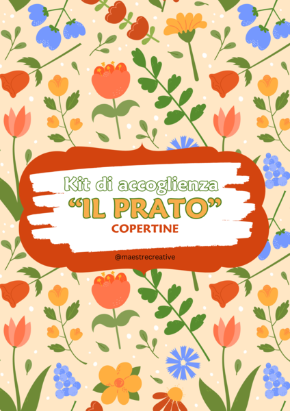 Kit accoglienza PRATO - copertine quaderni