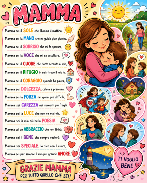 Festa della mamma: POSTER COLLABORATIVO