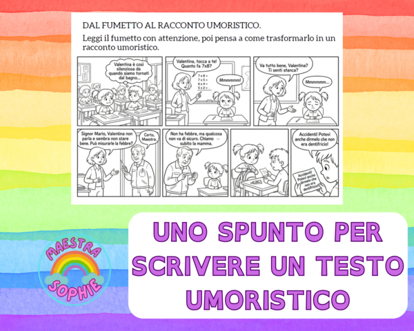 Spunto per scrivere un racconto umoristico