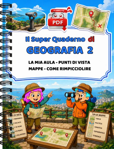 SUPER QUADERNO DI GEOGRAFIA 2 - mappe e punti di vista