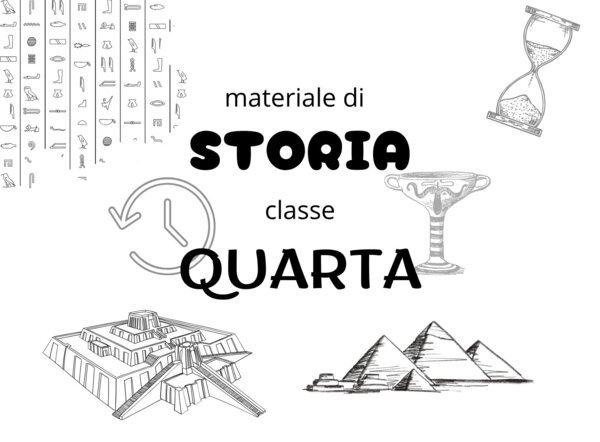 MATERIALI STORIA cl. QUARTA - 51 pagine