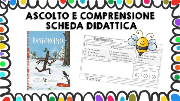Bastoncino - scheda didattica comprensione