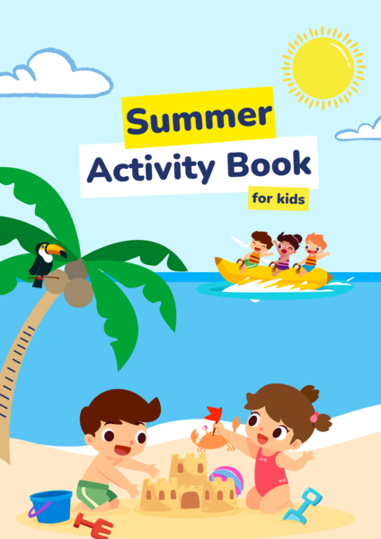 Summer Activity Book for Kids | Printable