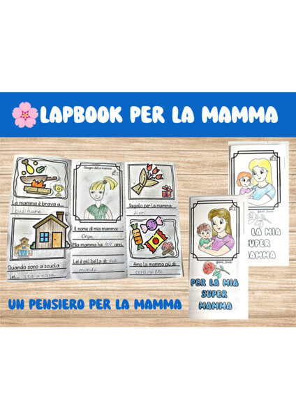 🌸Lapbook per la Mamma