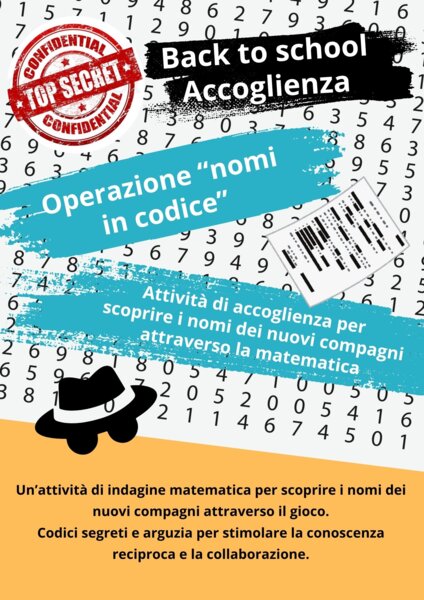 Accoglienza: operazione nome in codice