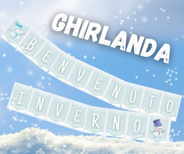 ghirlanda BENVENUTO INVERNO