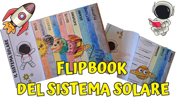 Flipbook Interattivo del Sistema Solare – Viaggio tra Pianeti e Stelle