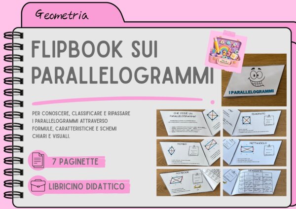 FLIPBOOK SUI PARALLELOGRAMMI di Vita da Mammestra