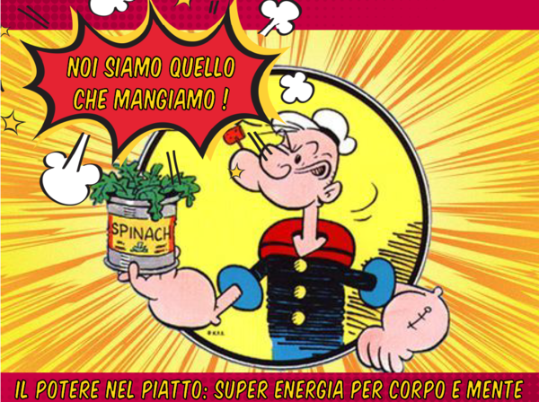 Noi siamo quello che mangiamo! Il potere nel piatto: super energia per corpo e mente.