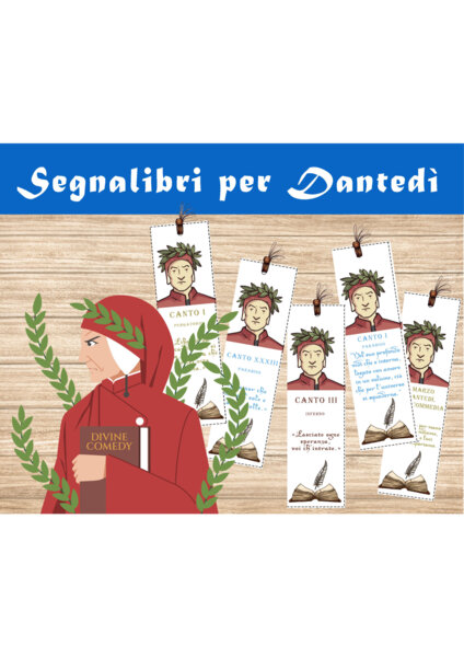 Segnalibri per Dantedì