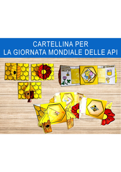 🐝✨ Cartellina speciale per la Giornata delle Api