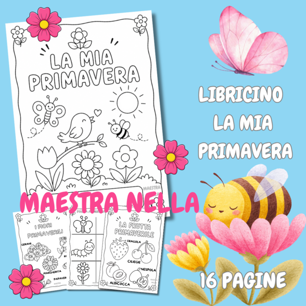 la mia primavera, libricino