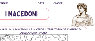 Verifica sui Macedoni e Alessandro Magno + versione semplificata