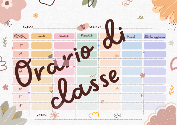 Tabellone orario