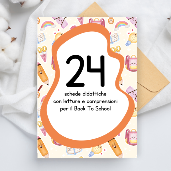 Questo pacchetto di schede di lettura e comprensione per il Back to School comprende 12 storie ad alta leggibilità e 12 pagine con domande di comprensione.