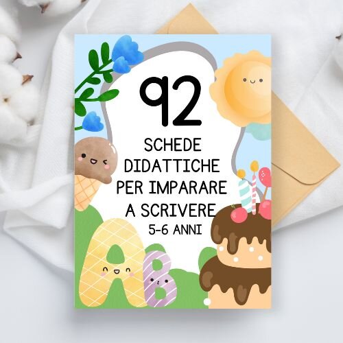Schede per imparare a scrivere le lettere dell’alfabeto - Back to school