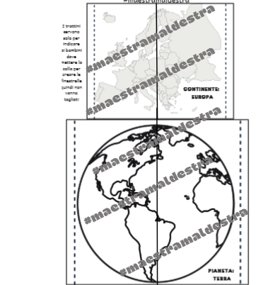 Lapbook " Il mio spazio nel mondo"