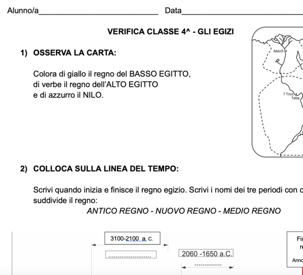 Verifica Egizi