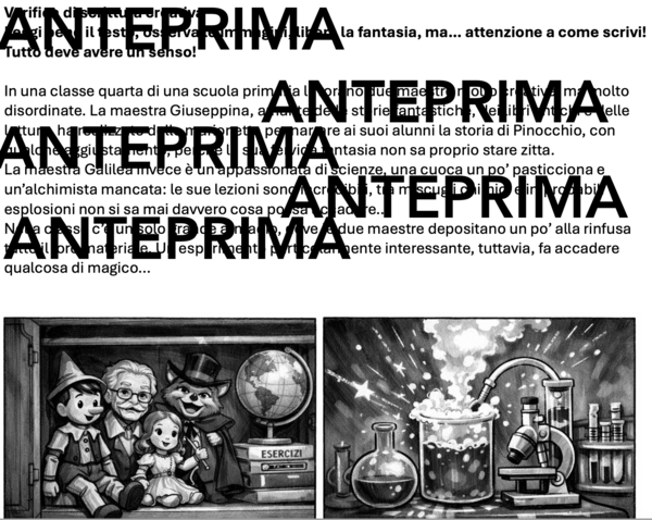 Verifica di scrittura creativa: il racconto fantastico