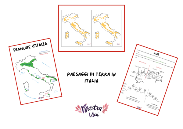Paesaggi di terra in Italia