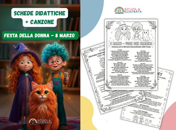 Schede Didattiche – Festa della Donna / 8 Marzo