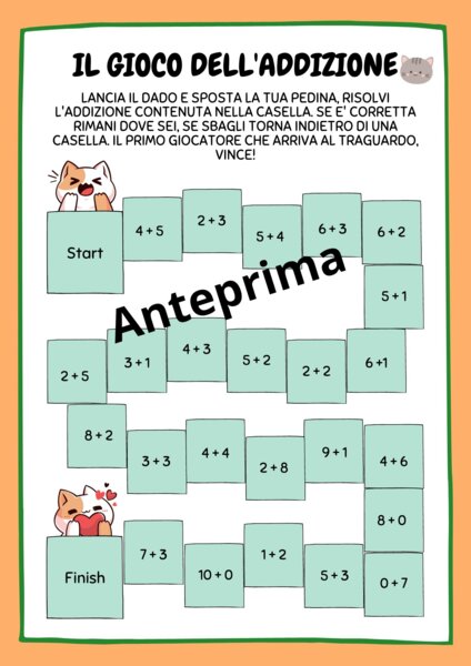 Addizioni entro il 10
