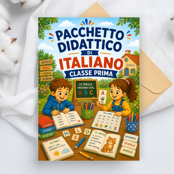 Pacchetto didattico di italiano per la classe seconda